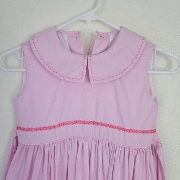 Strasburg girls pink dress, Size 7Y - Picture 2 of 9